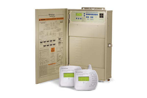 Digital control panel for pool